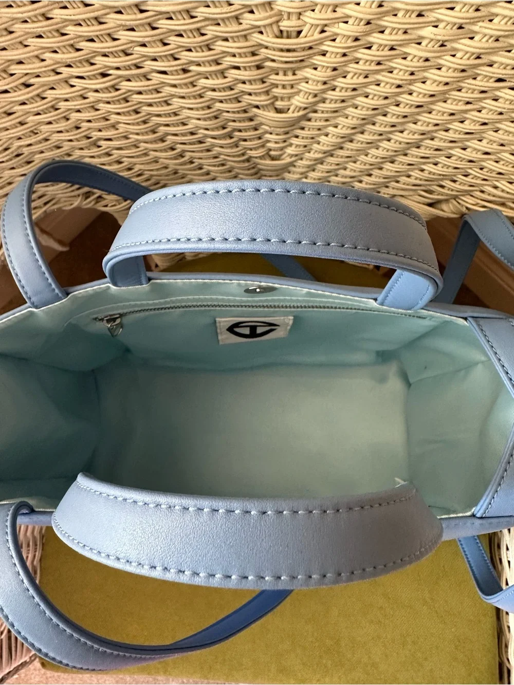 Telfar Cerulean Shopping Bag - medium